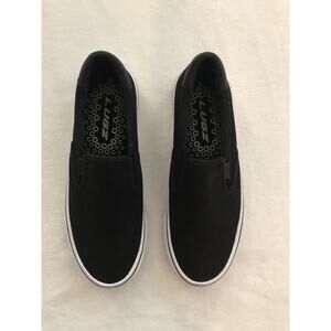 Lugz Womens Shoes Size 9 Bandit Slip On Black Walking Minimal‎ Classic Y2K
